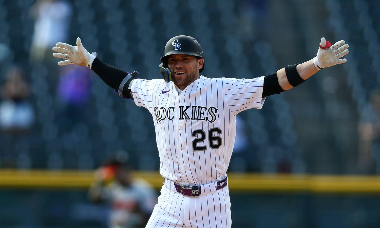 Rockies catcher Brett Sullivan...