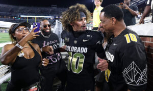 JuJu Lewis delivers great one-liner on ESPN after game-winning touchdown at Georgia Tech