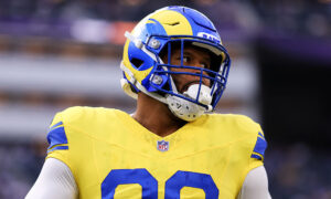 Bo Nix praises three-time DPOY Aaron Donald before primetime matchup