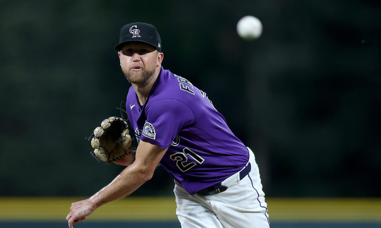 Rockies pitcher Kyle Freeland...