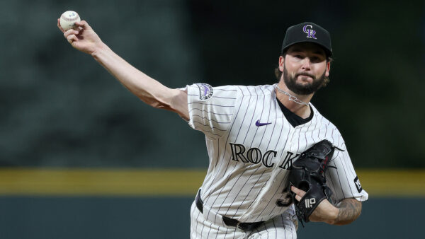 Rockies rookie pitcher Mason Adams
