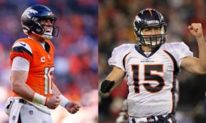 Bo Nix and Tim Tebow sit down for cool conversation, Nix calls Tebow ‘childhood hero’