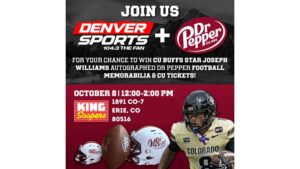 Win CU Tickets and autographed Dr Pepper memorabilia!