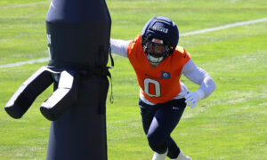 Cooper returns to Broncos practice, speaks publicly for first time since arrests