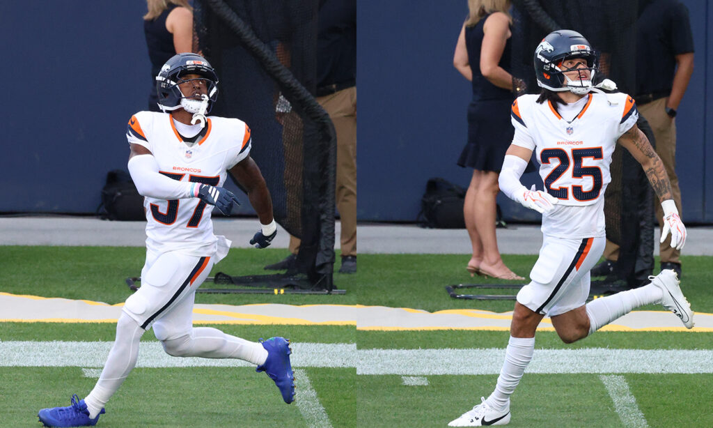 Broncos CBs Sean Fresch Jr. and Brent Austin