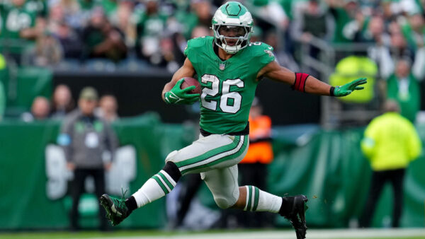 Eagles RB Saquon Barkley