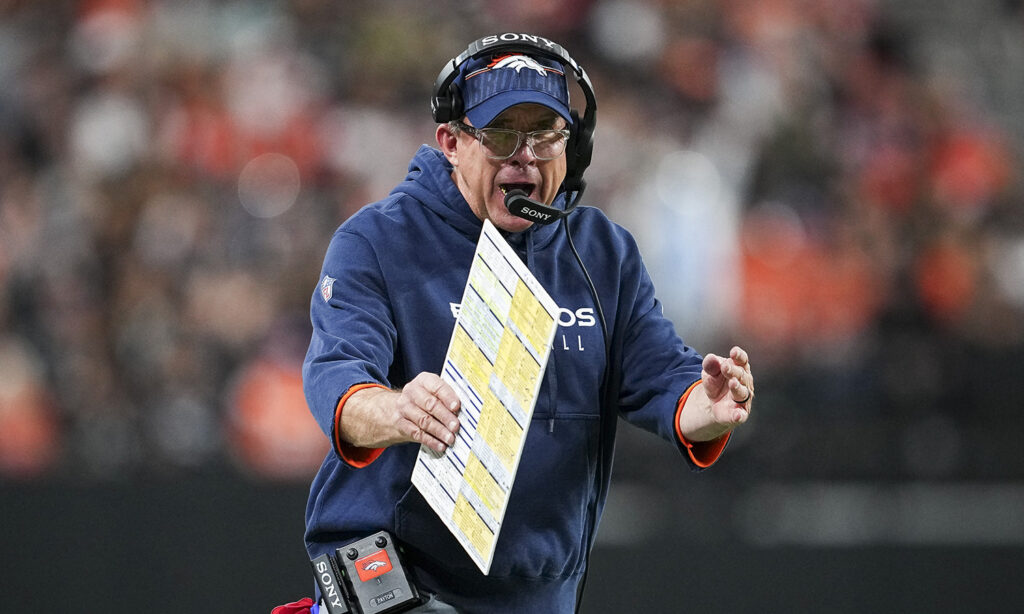 Broncos coach Sean Payton