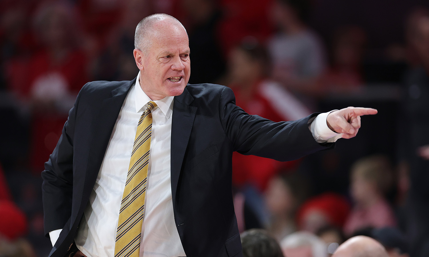CU Buffs men's basketball coach Tad Boyle...