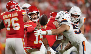 The Broncos can’t treat Patrick Mahomes as a declining quarterback