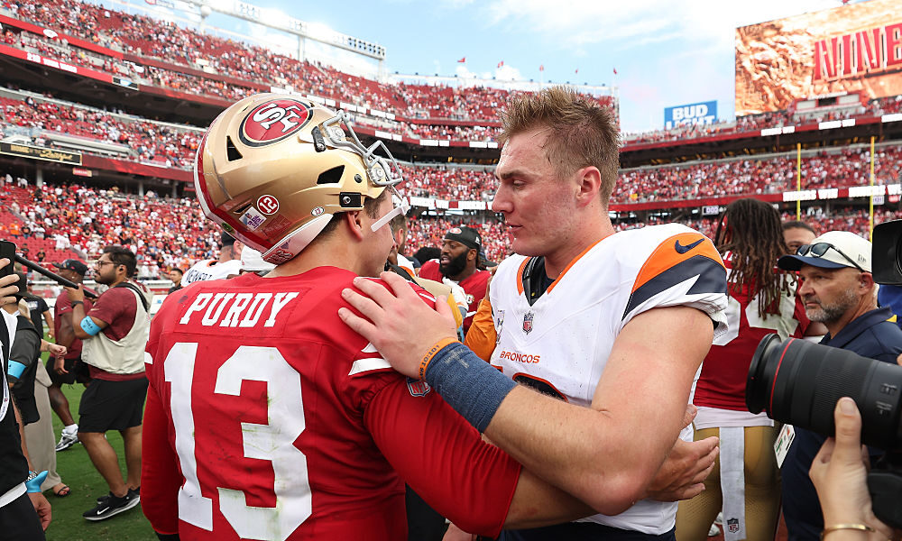 Bo Nix Brock Purdy