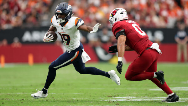 Broncos WR and KR/PR Marvin Mims Jr.