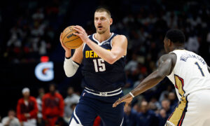 Jokic’s 200th regular-season triple-double lifts Nuggets past Pels