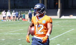 Broncos get Allen and Waddle back, but Harvey limited with knee issue