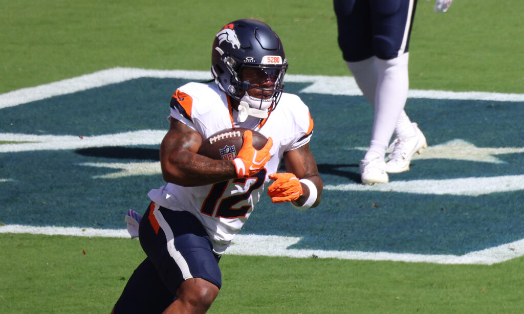 Broncos RB RJ Harvey