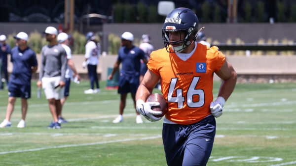 Broncos fullback Adam Prentice